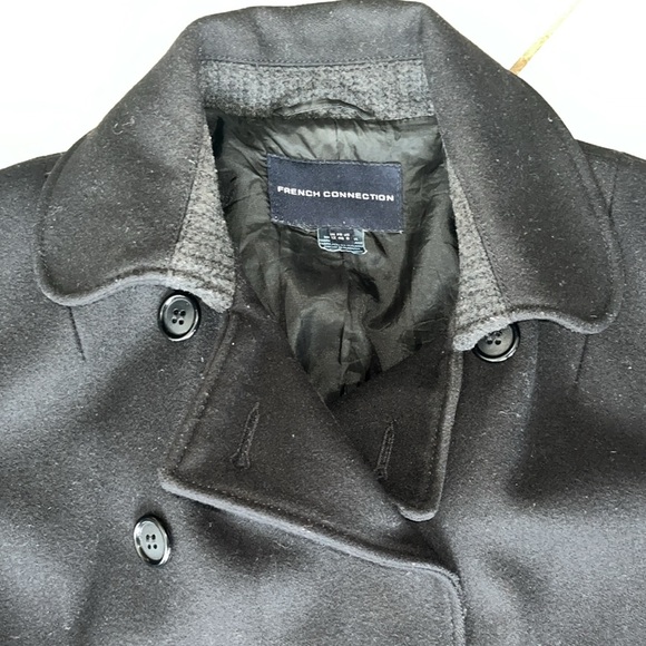 French Connection PeaCoat Size 8 - Picture 3 of 10